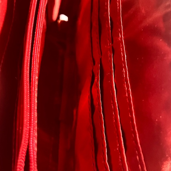 Joy and Iman Red Crossbody Purse NEW Without Tags - Picture 11 of 14